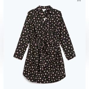 EUC Pretty Shirt Dress 🌸